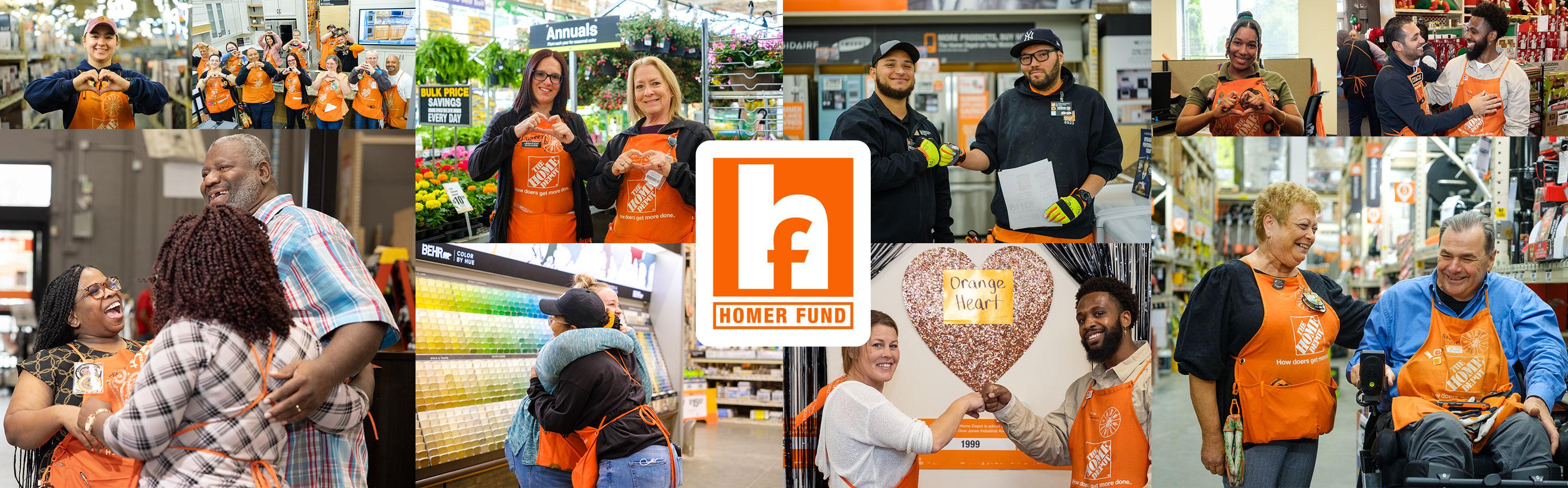 Homer Fund page banner image featuring associates 