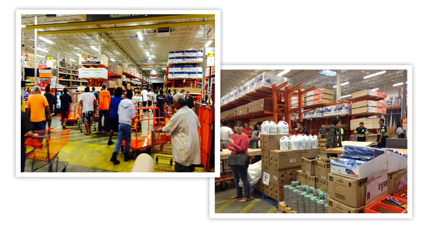 Hurricane Iselle Prep at The Home Depot