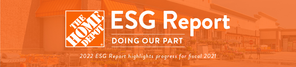 2022 ESG Report - The Home Depot