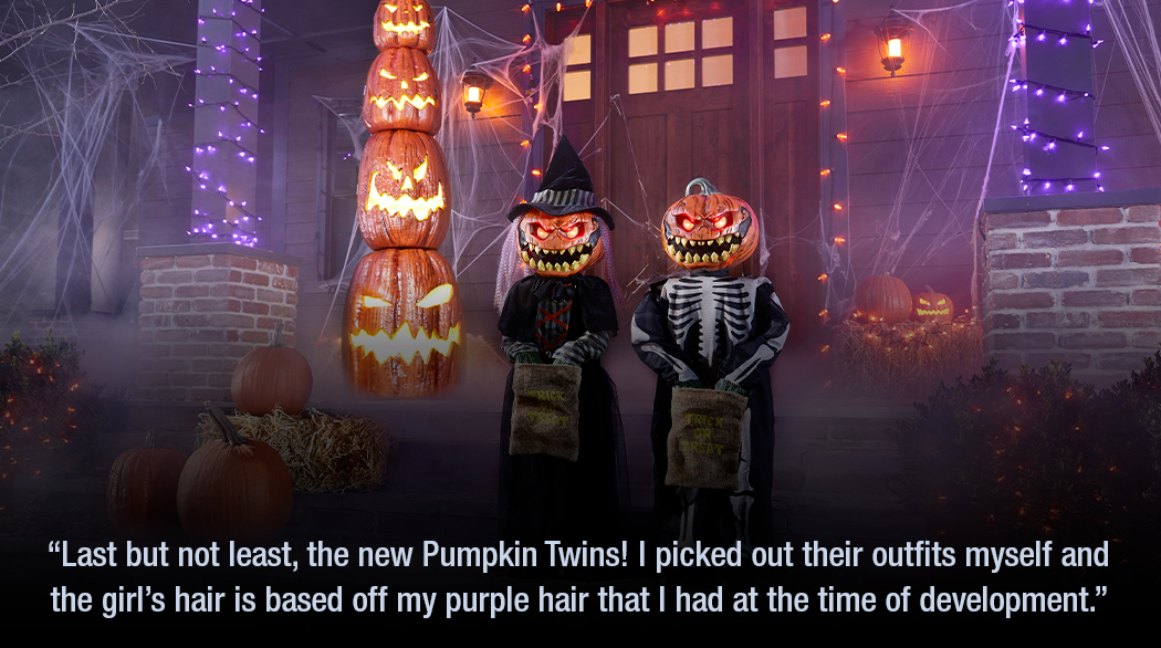 Pumpkin twins