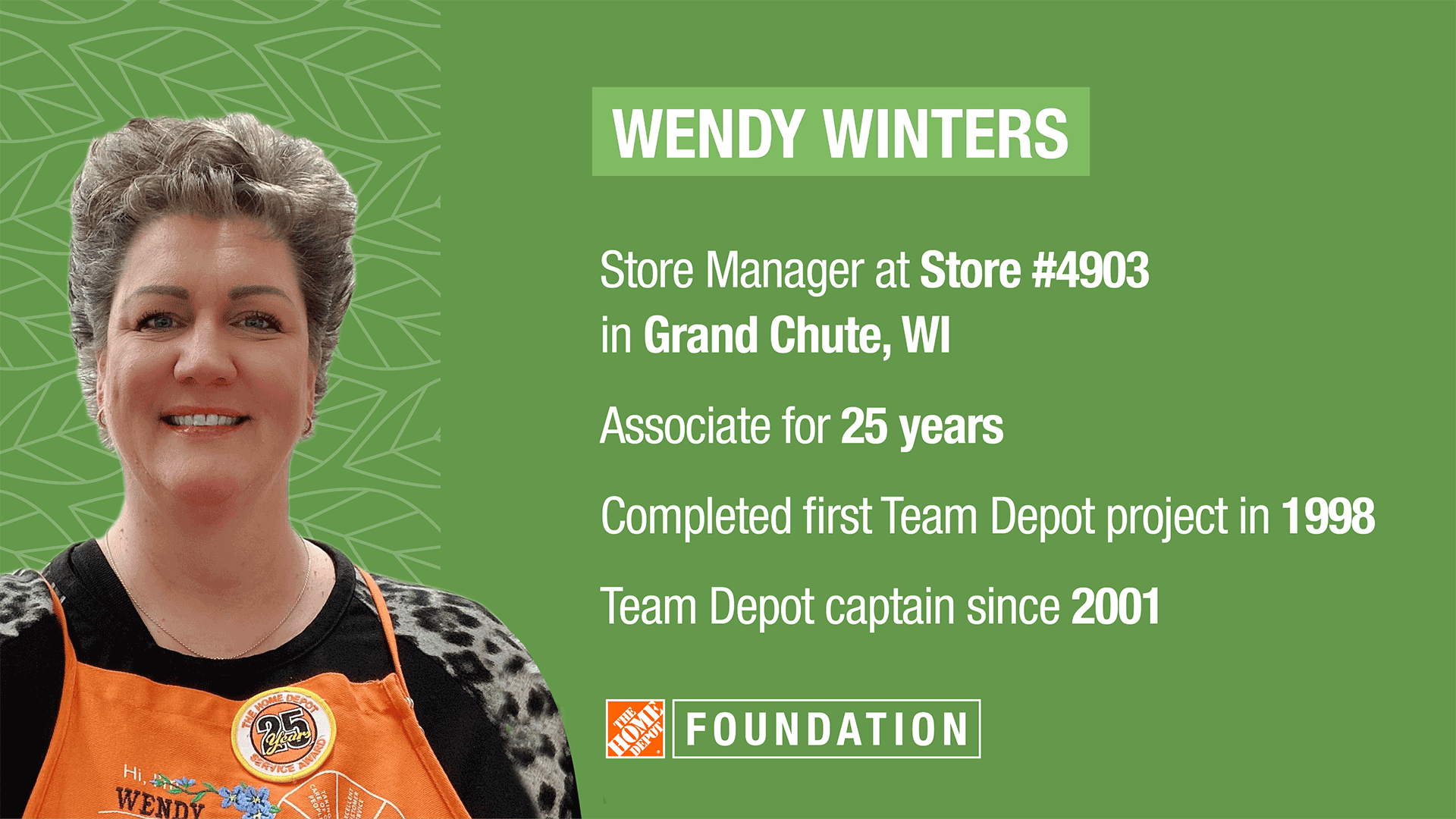 Information about Wendy Winters