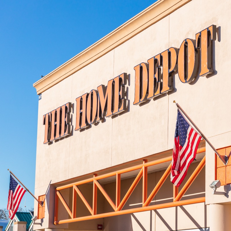 The Home Depot store front