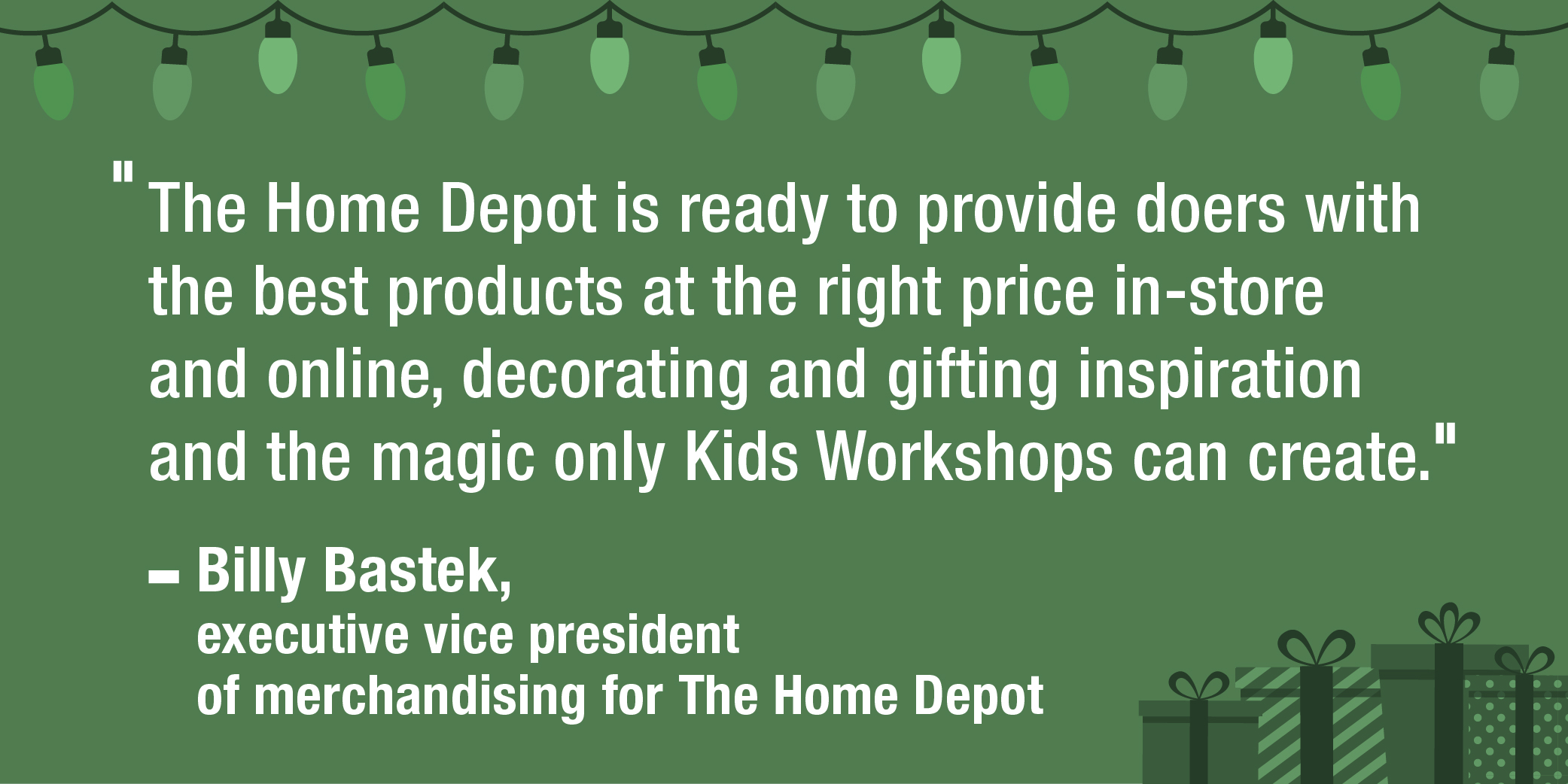 Home (Depot) for the Holidays: Deals, Decor and Delightful Kids Workshops