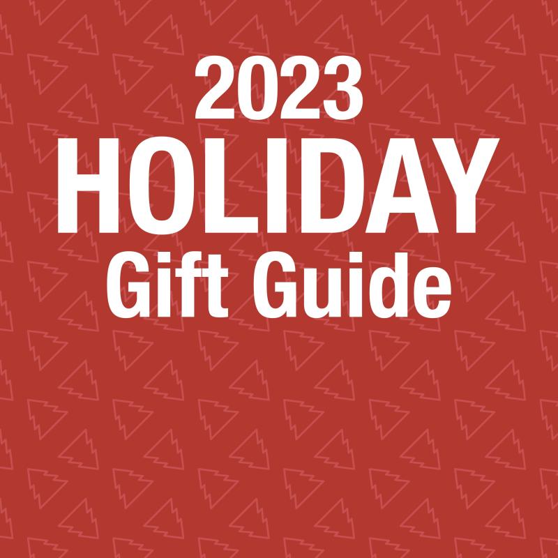 Holiday gift guide text