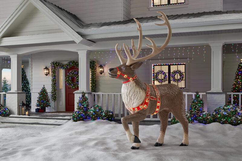 8.5 ft. Giant -Sized LED Towering Reindeer