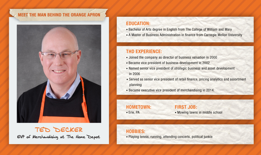 Meet the man behind the orange apron