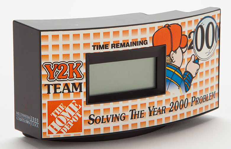 Home Depot Y2K Countdown Clock