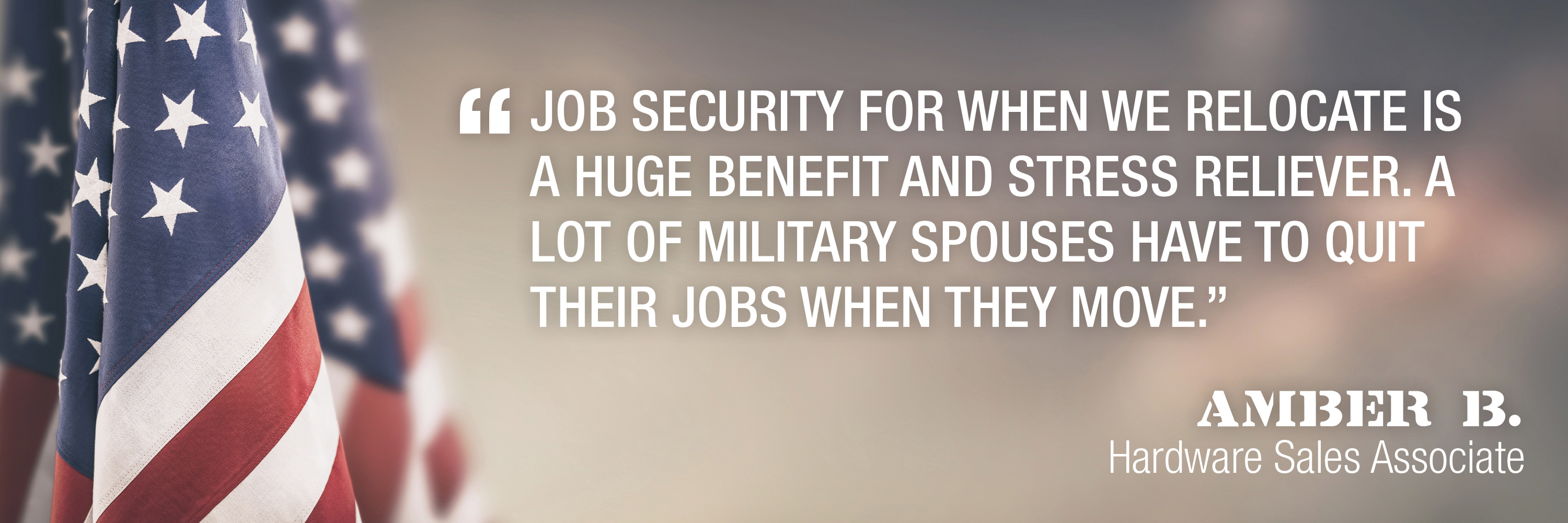 The Home Depot Active Duty Military Spouse Shares Her Home Depot Story