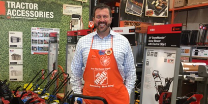 Home Depot associate Todd Marks