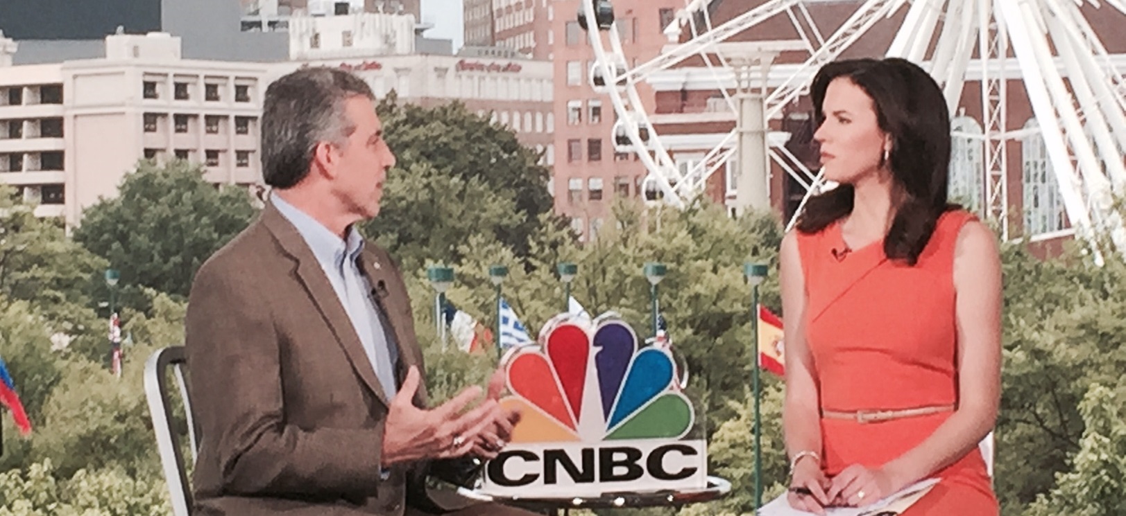 CEO Craig Menear as a guest on CNBC's Closing Bell