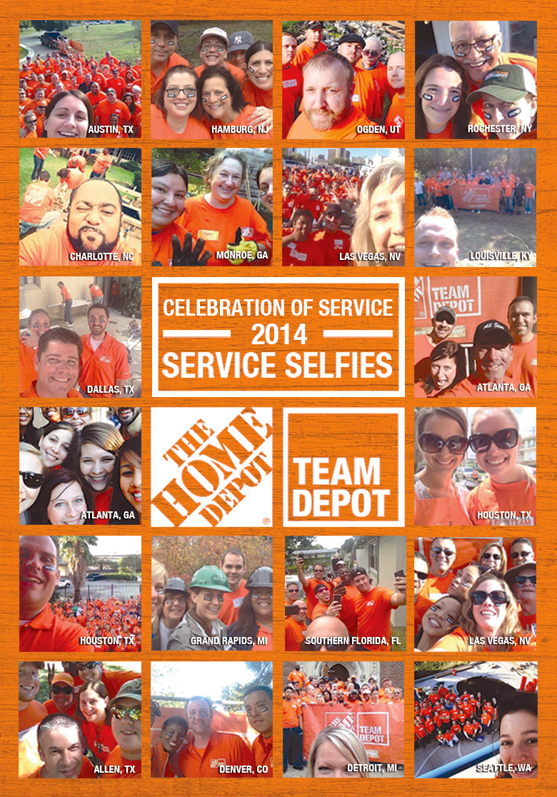 Service Selfie Collage