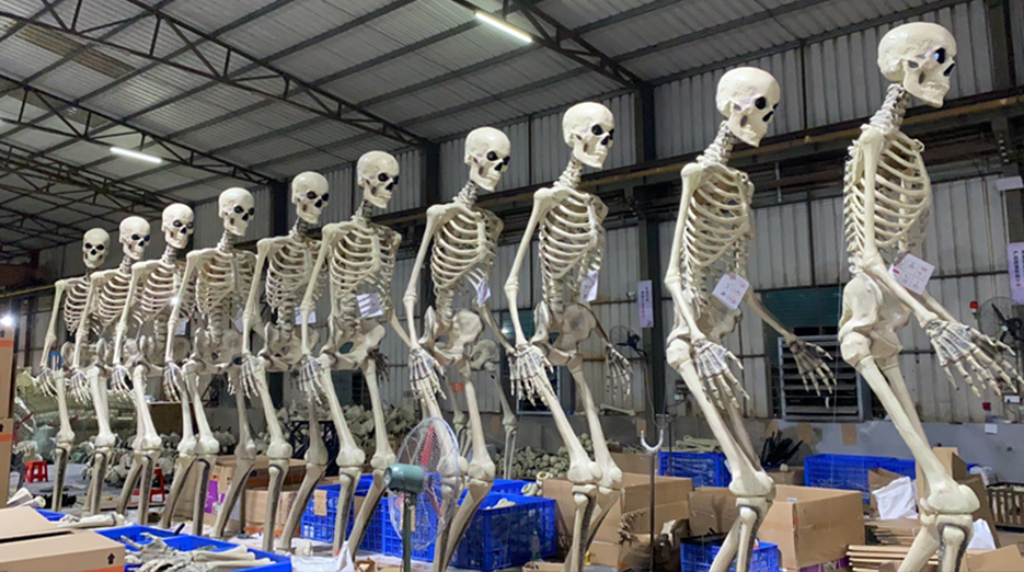 Giant skeleton home deals depot