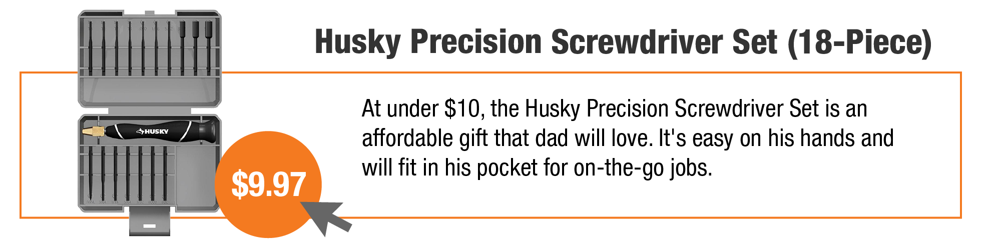 Husky 18-Piece Precision Screwdriver Set