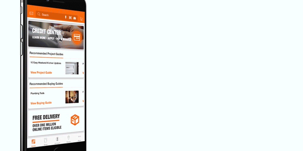 Home Depot Mobile App project guide