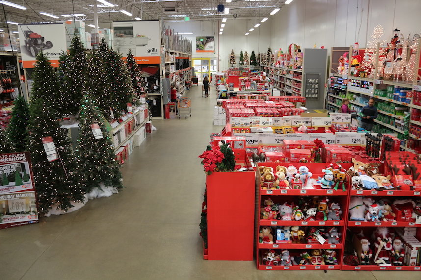 WHAT IT TAKES TO TRANSFORM THE STORE FOR BLACK FRIDAY The Home Depot