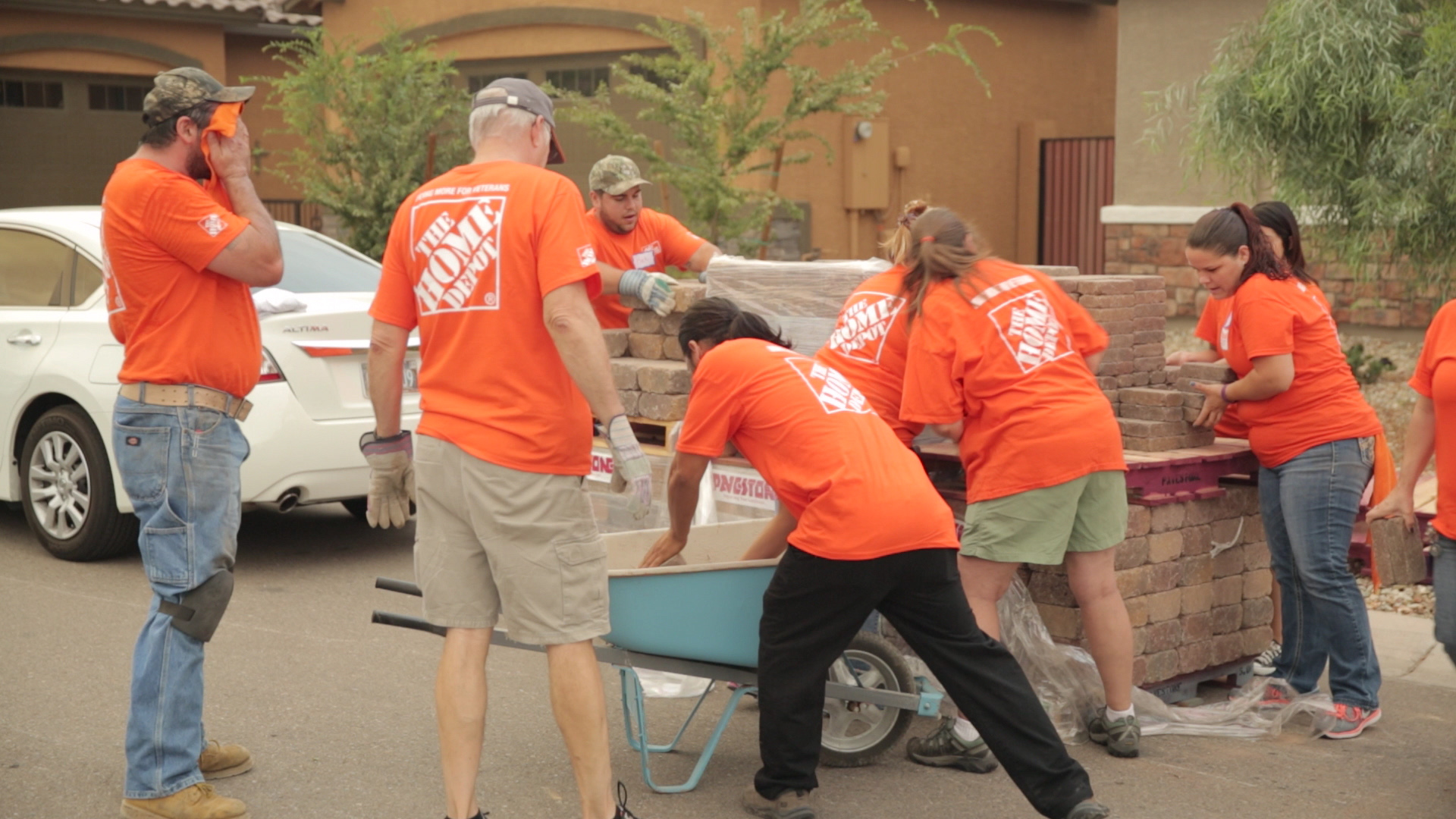 Backyard Renovation Renews Inspiration for Veteran Family