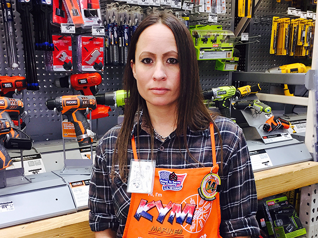 Home Depot veteran associate Kym