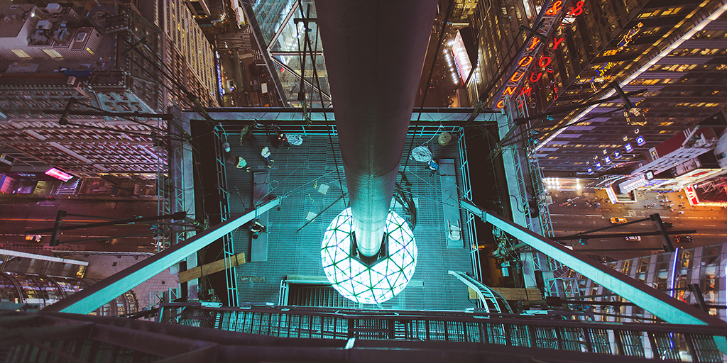 Times Square New Years Countdown Ball