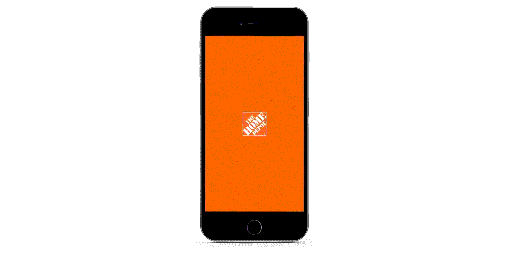 Home Depot Mobile App store map