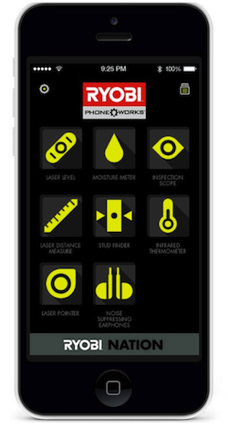 Ryobi iPhone App