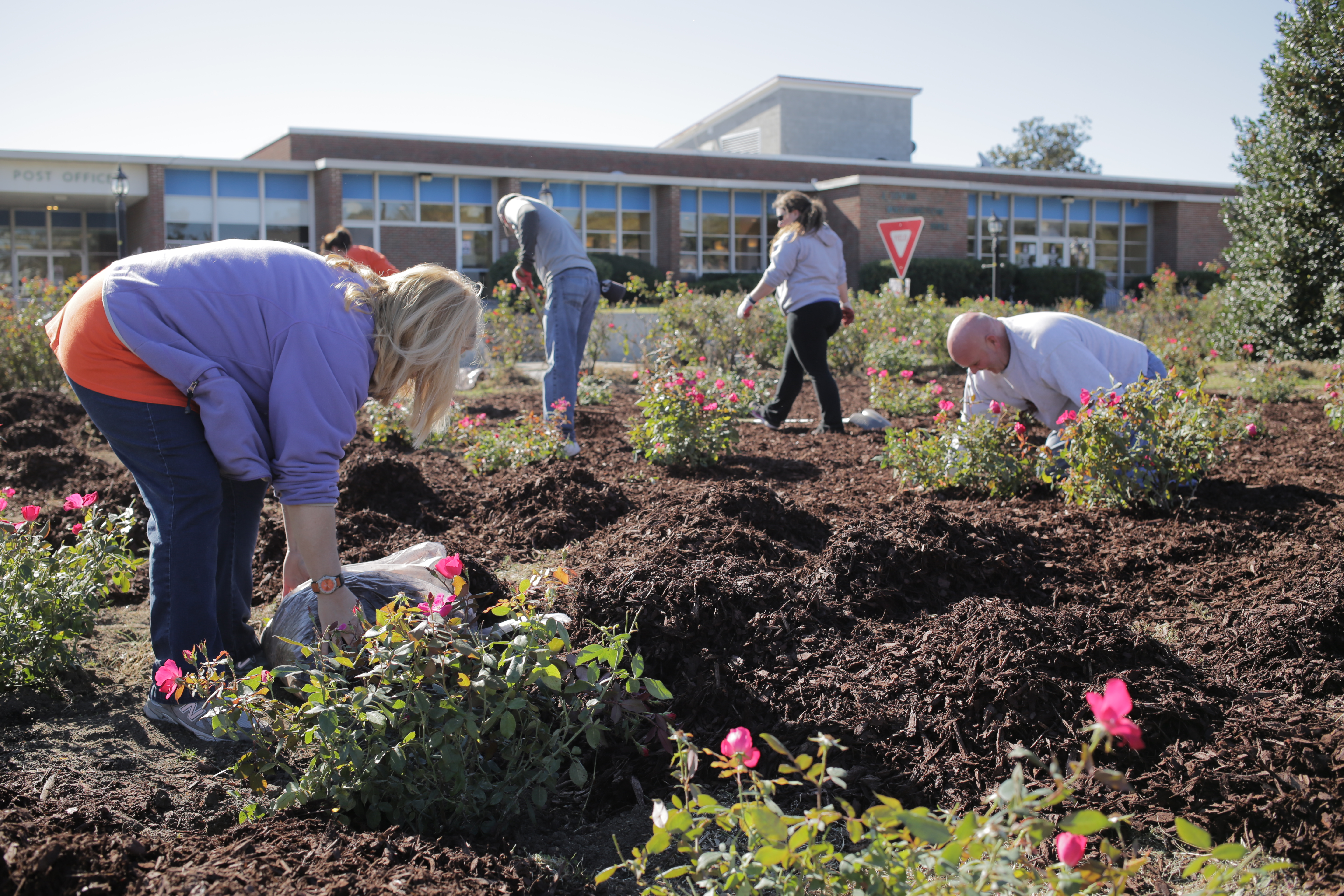 South Carolina State beautifies campus park with Retool Your School grant. 