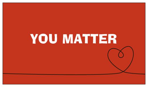 You Matter card