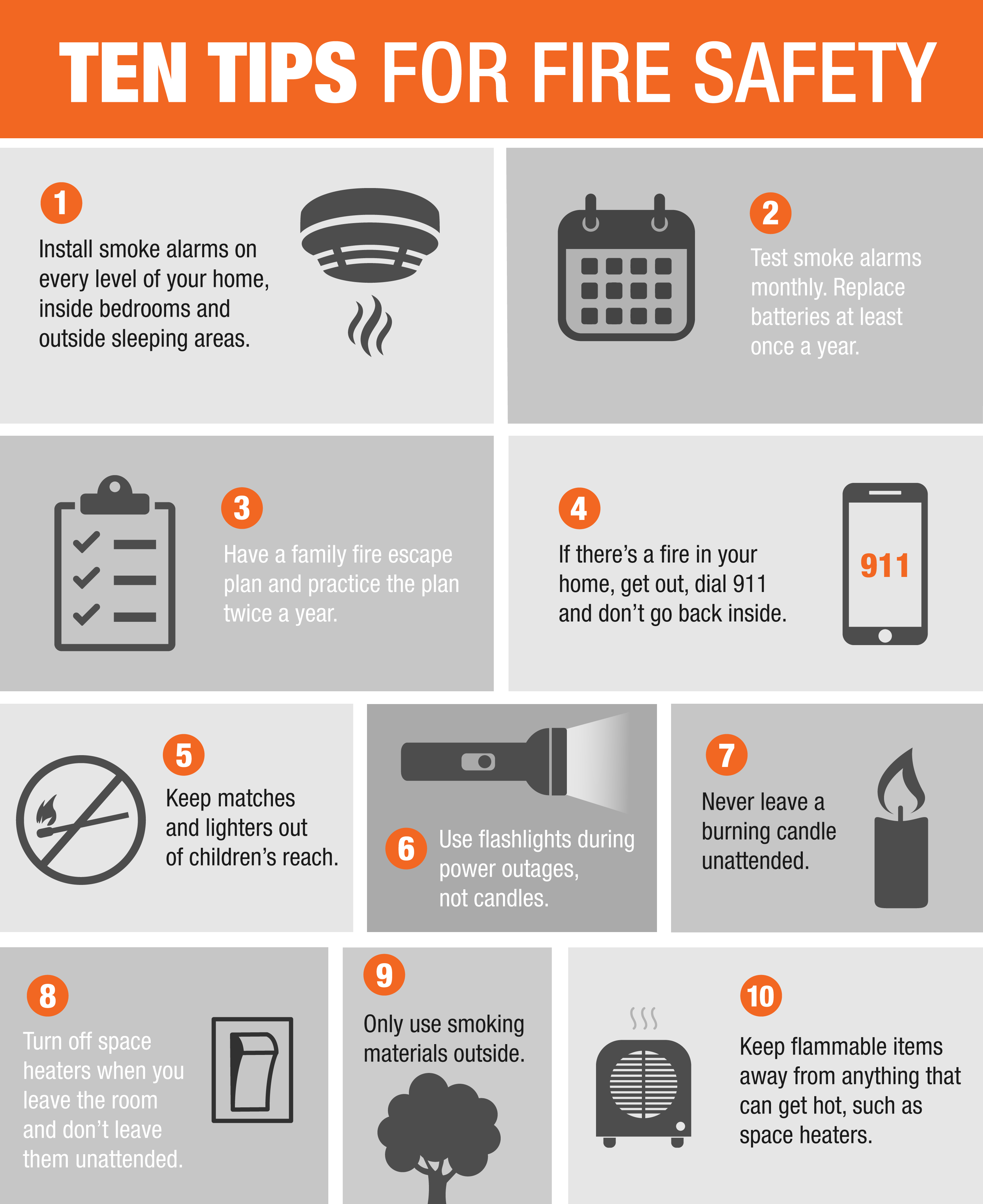 10 tips to help prevent candle fires in your home