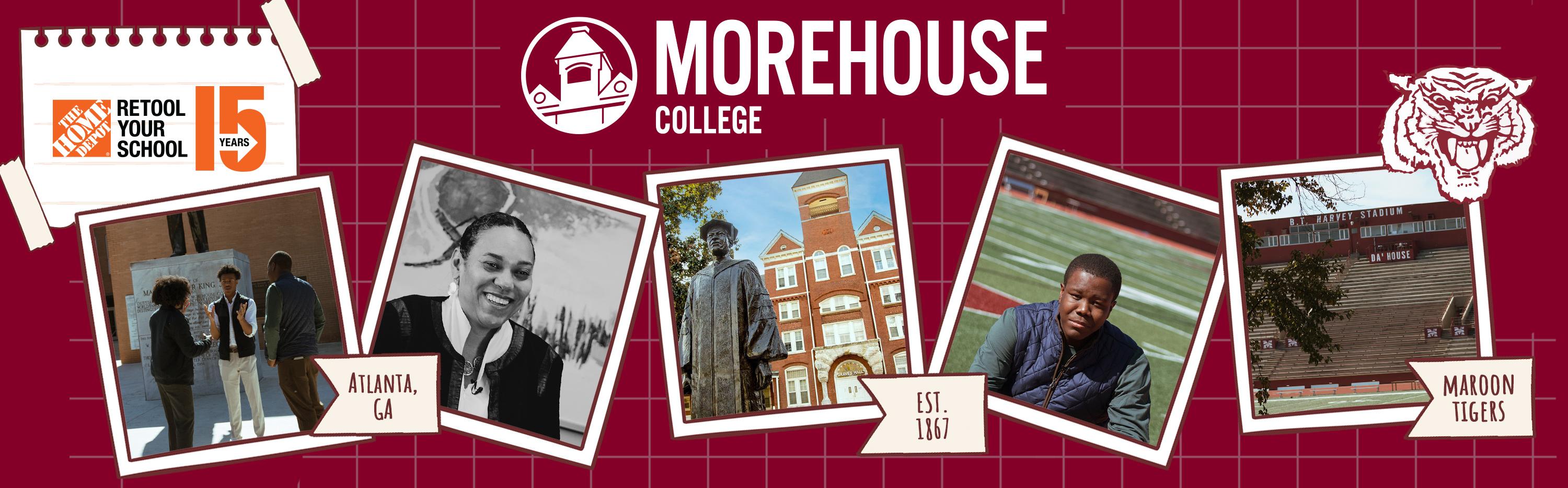 Collage of Morehouse college history