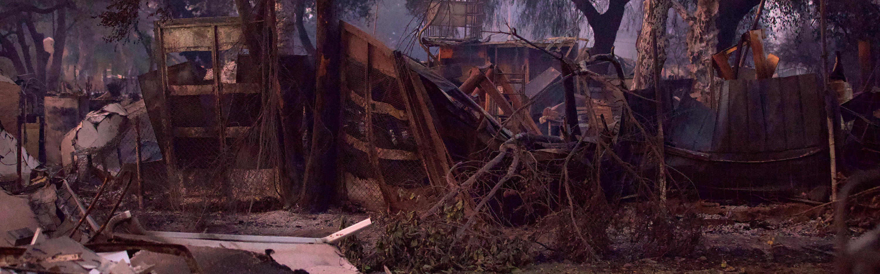 Southern California wildfire damage