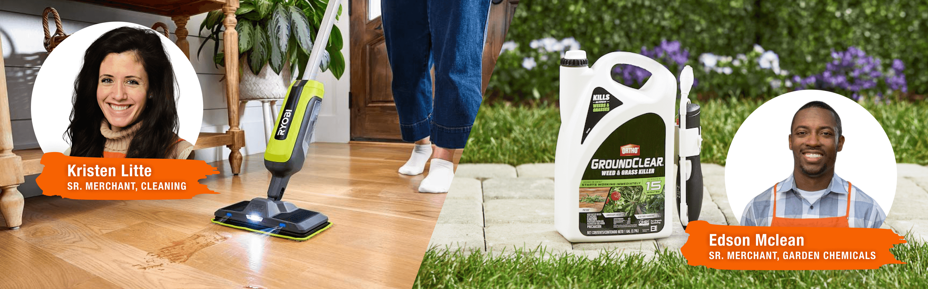 Image featuring two Home Depot merchants 