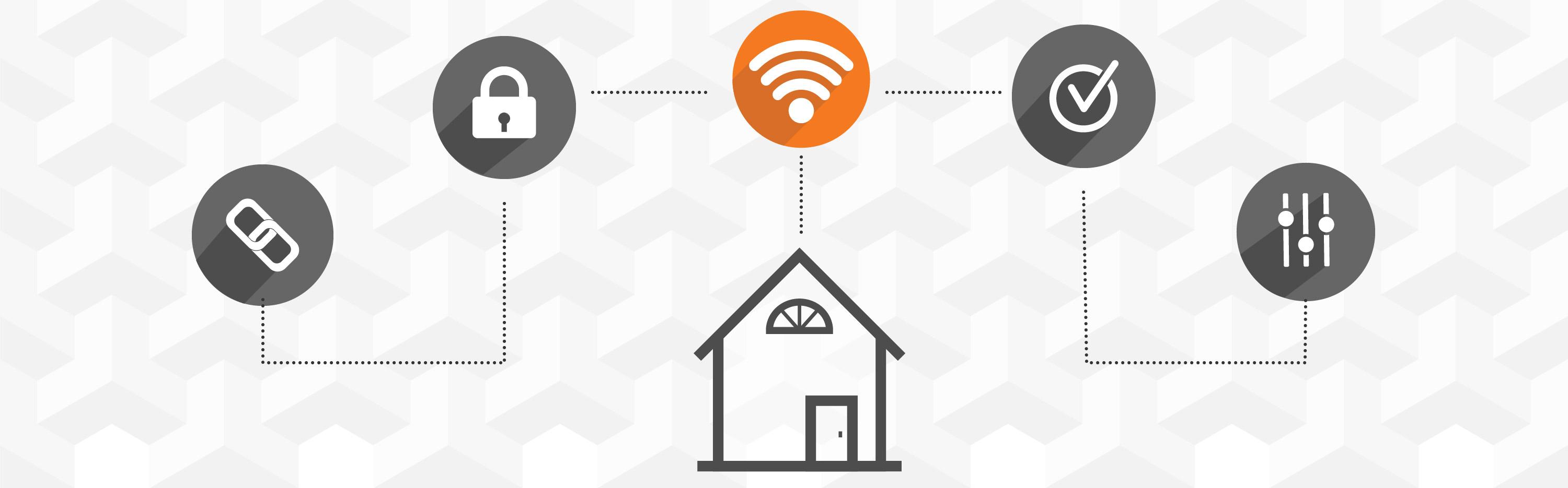 Smart Home WiFi illustration