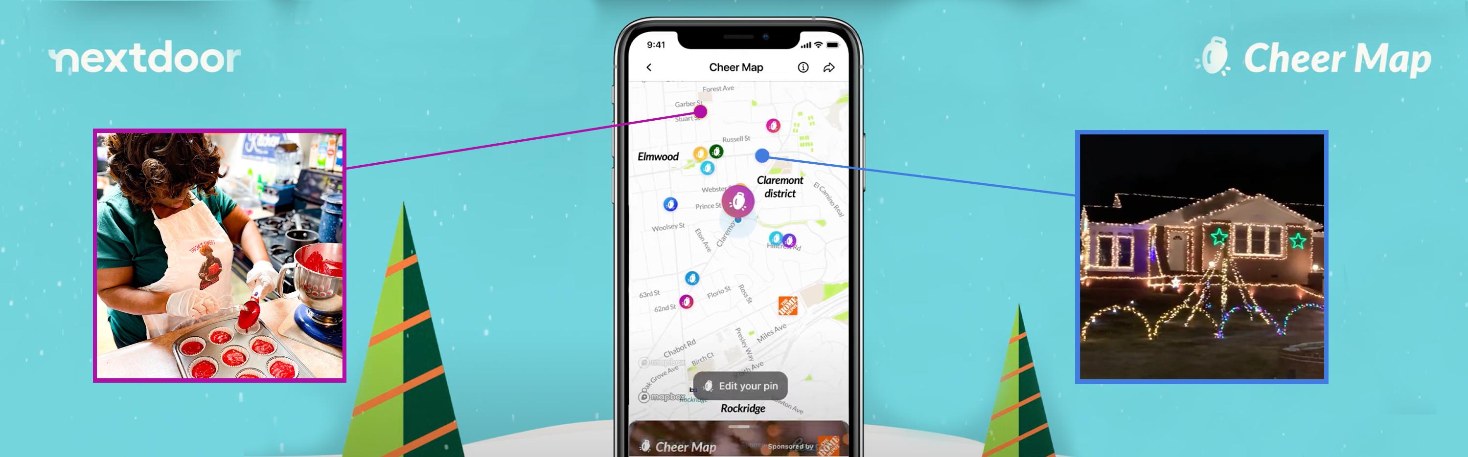 Tis the Season for Nextdoor's Holiday Cheer Map! - Nextdoor Blog