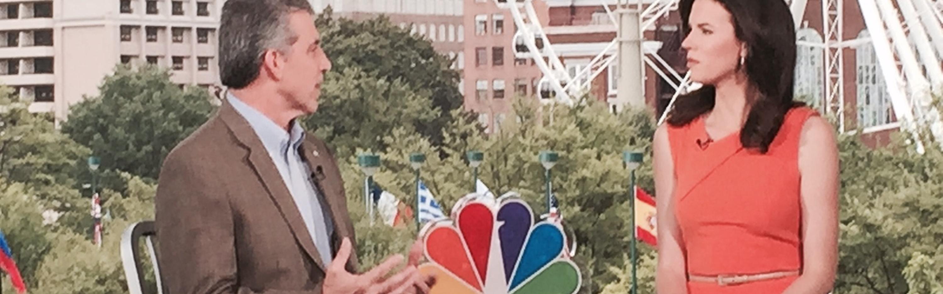 CEO Craig Menear as a guest on CNBC's Closing Bell