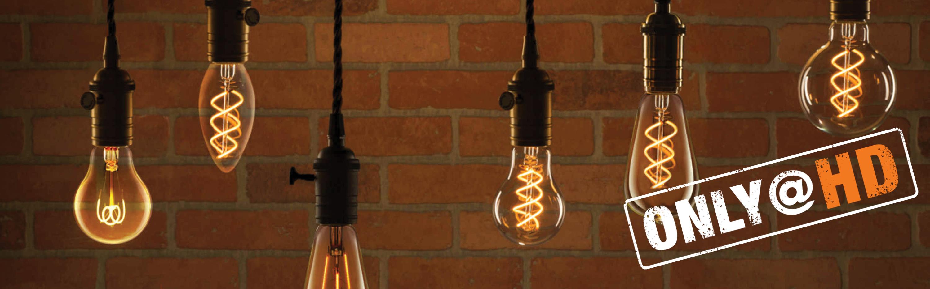 Only Home Depot Feit s Vintage Glass Bulbs are LED Bulbs with