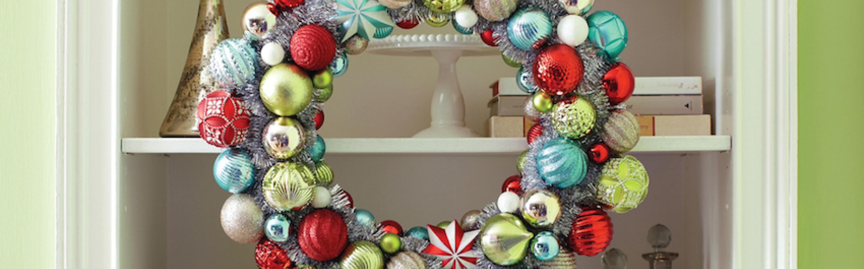 Holiday Frosted Traditions Wreath