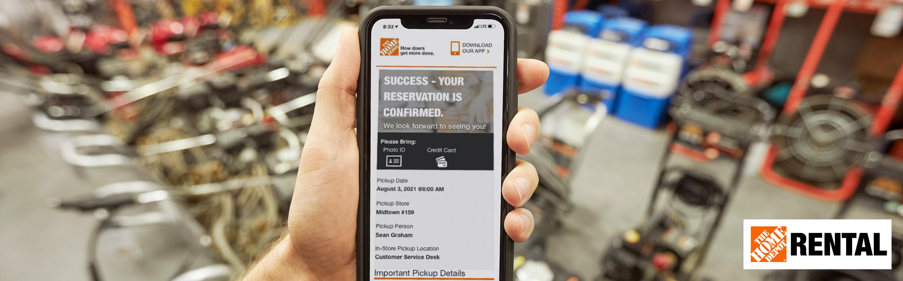 The Home Depot Launches Online Rental Reservations; Opens New Rental  Locations | The Home Depot
