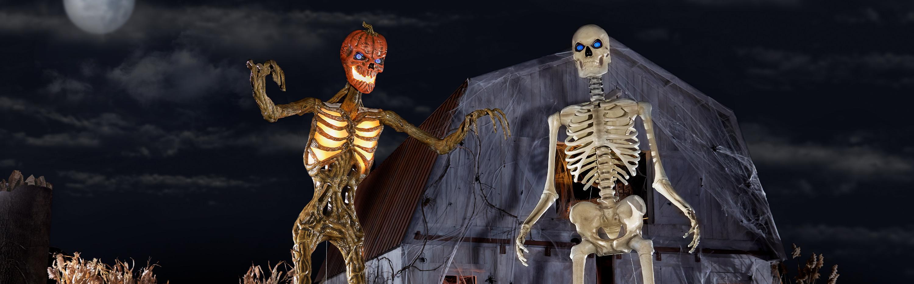 12-Foot Skeletons Return: Associate Shares Halloween Inspiration ...