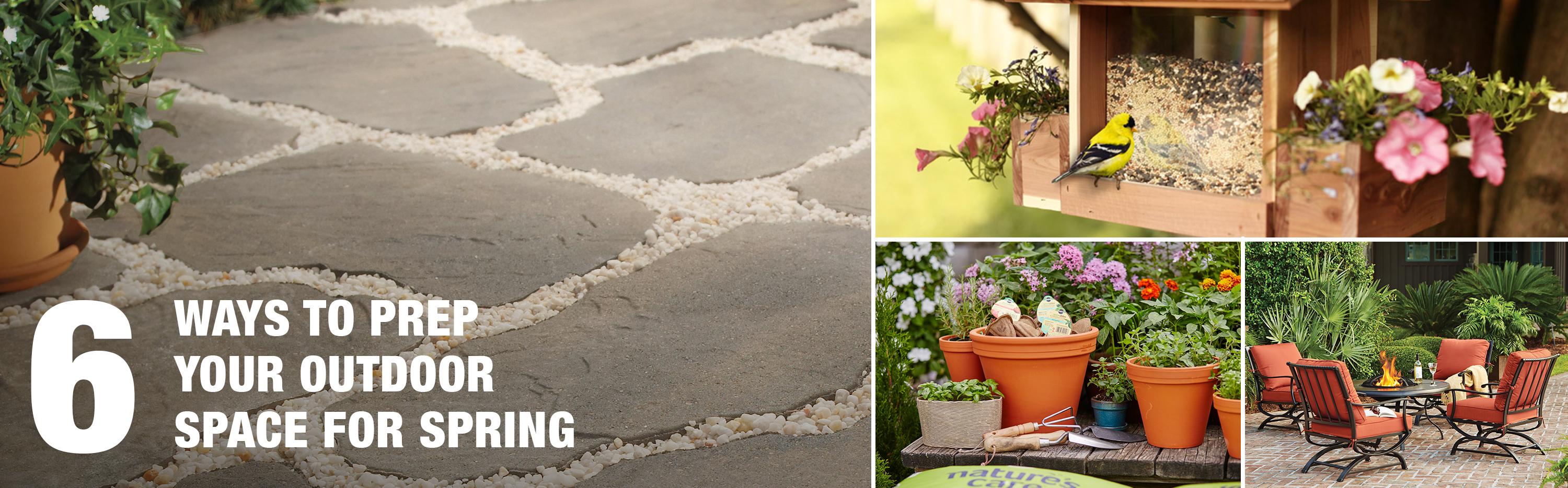 Preparing your outdoor space for spring