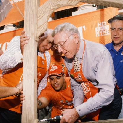 Bernie participating at an HD event using a tool