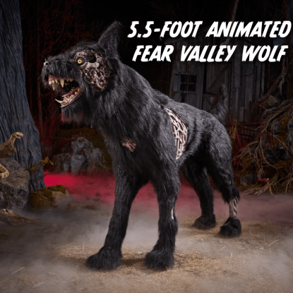 5.5-Foot Fear Valley Wolf