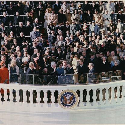 President Carter Takes the Oath of Office