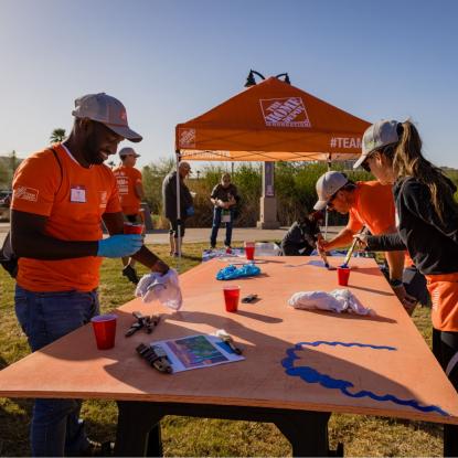 The Home Depot Foundation Team Depot Event