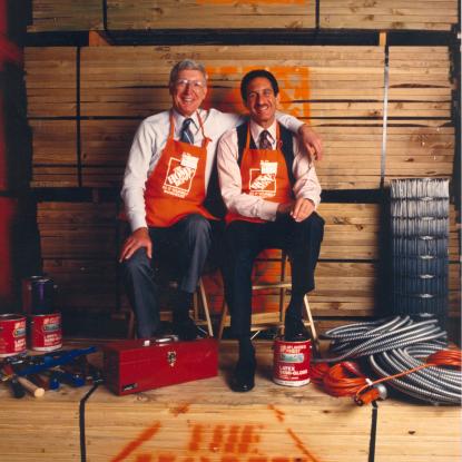 Bernie & Arthur The Founders of The Home Depot