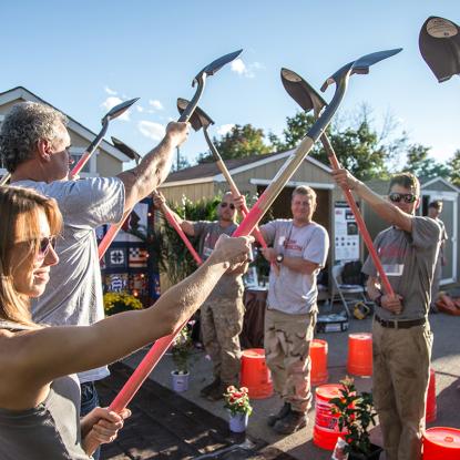 Team Rubicon Volunteers Get Hitched at The Home Depot