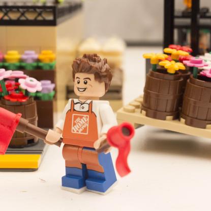 LEGO model Home Depot