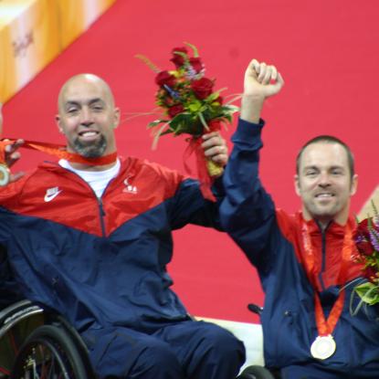 Home Depot associates win gold in Paralympics. 
