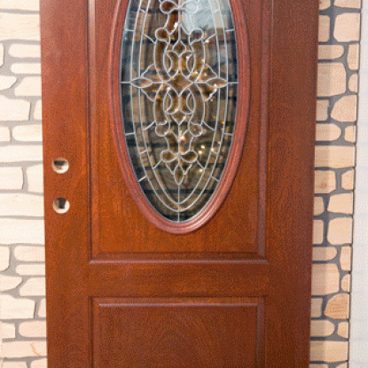 Door with various decor