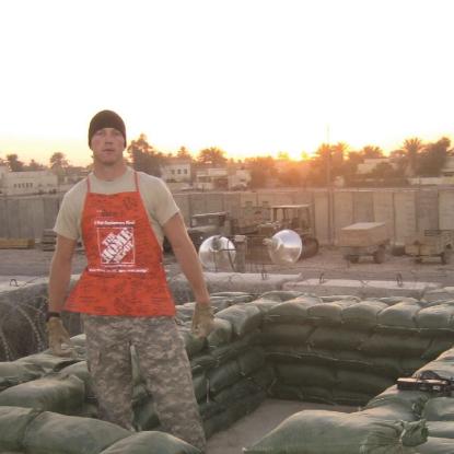 Home Depot Associate Deployed in Iraq
