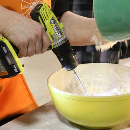 Cooking with power tools