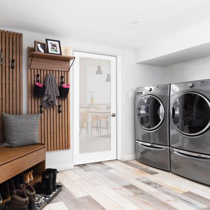 a laundry room